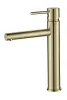 Змішувач для раковини VBI LIRIO GOLD високий — Photo 2