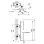 Змішувач для ванни Qtap Zdenek QTZDN3032102GC Chrome — Photo 6