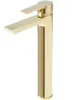 Змішувач для раковини (умивальника) REA ARGUS GOLD золотий високий — Photo 9