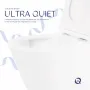 Унітаз підвісний Qtap Swan безобідковий з сідінням Soft-close QT16335180W — Photo 12