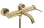 Змішувач для ванни REA SPOT BRUSHED GOLD з виливом — Photo 4