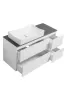 Тумба SANWEST GROUP "VELMA" 120 біла + стільниця графіт — Photo 3