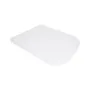 Сидіння для унітазу Qtap (Gemini 490) 428x344x37,5 мм, White, з мікроліфтом, Slim Duroplast, Quick Release QTSC179W49385 — Photo 5