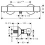 Ecostat Universal Термостат для душу з підключенням шланга — Photo 3