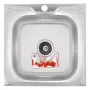 Мийка кухонна Zerix Z5050-08-180E (Satin) (ZS0582) — Photo 4