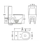 Унітаз підлоговий Qtap Grand Ultra Quiet безобідковий з сидінням Soft-close WHITE QT26228301W — Photo 3