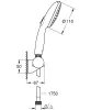 Набір для душу Grohe Tempesta 110 (27601003) — Photo 15