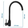 Кухонний змішувач чорний Mixxus SUS 011-2 (SS0003) — Photo 5