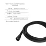 Комплект Qtap Robin Black Matt: Змішувач QTROB4060102B + Тримач QT829910842854OB + Шланг QTHADPVCSQ160B + Лійка QTRUC125BLM45951 — Photo 12
