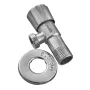 Кран для підключ. сантехприладів Zerix VAL-04-1/2x1/2 з нерж. ст.SUS304 (ZX4800) — Photo 4