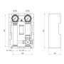 Насосна група Icma 1&quot; 1/2x3/4&quot; підключення праве, з термостатичним змішувачем, без насоса №R004 — Photo 5