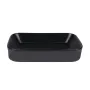 Раковина-чаша Qtap Scorpio 550х390х120 Matt black QT14112243MBN — Photo 5