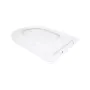 Сидіння для унітазу Qtap (Evia, Arvin, Leo 630) 410x330x22 мм, White, з мікроліфтом, Slim Duroplast, Quick Release QTSC179W49264 — Photo 8