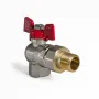 Кран з американкою 1/2" (Koer KR.228) кутовий (KR0016) — Photo 5