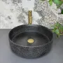 Умивальник (раковина) VBI PRATO L SPACE BLACK MAT накладний — Photo 9