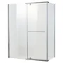 Душова кабіна без піддону Koer SR SC01-120x80x200-TR-01 прозоре скло Easy Clean 8мм, хром (KR5353) — Photo 12