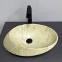 Умивальник (раковина) VBI ROTELLO BEIGE ONYX MATT накладний — Photo 7