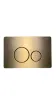 Кнопка змиву для інсталяції VBI ELBA YS BRUSHED GOLD — Photo 2