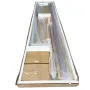 Душова кабіна без піддону Koer SR SC03-90x90x200-TR-12 прозоре скло Easy Clean 6мм, матове золото (KR5358) — Photo 14