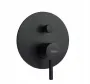Душова система REA LUNGO BLACK з виливом + BOX прихованого монтажу — Photo 10