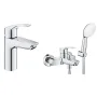 Набір змішувачів для ванни Grohe Eurosmart (UA123302S0) — Photo 3