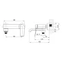 Змішувач для ванни Mixxus Premium DALI 009 EURO Black (MI6753) — Photo 3