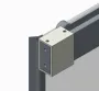 Двері в нішу Koer SR SD05-120x200-TR-01 прозоре скло Easy Clean 6мм, хром (KR5405) — Photo 72