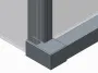 Бічна стінка до кабіни Koer SR SW05-90x200-TR-01 прозоре скло Easy Clean 6мм, хром (KR5407) — Photo 52