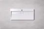 Умивальник (раковина) VBI ESTE 100 WHITE 1/O накладний — Photo 8