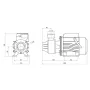Насос поверхневий вихровий Thermo Alliance QBm60 0,37 кВт — Photo 4