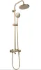 Душовий гарнітур REA LUIS BRUSHED GOLD матове золото з виливом — Photo 16