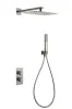 IMEX TOSCANA BRUSHED NICKEL Набір для душу термостатичний, матовий нікель — Photo 2