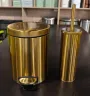 Йоржик для унітазу підлоговий Mixxus Ellipse-TB0202 Brushed Gold (колір матове золото) (MI8401) — Photo 19
