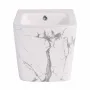 Біде підвісне Qtap Tern 520x350x330 мм, Marble QT17551303GMR — Photo 9