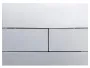 Панель змиву Koer KT-0603-01 240x160x10mm пластикова, кнопка лінійна — Photo 5