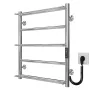 Рушникосушарка електрична Ladder П5 500х600 Deffi нержавіюча сталь (Хром, JD03, Праве підключення) — Photo 4