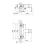 Змішувач для душу Qtap Letovice QTLET4021101C Chrome — Photo 5