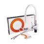 Змішувач для кухні Qtap Spring з гнутким виливом QTSPRCRW007F1 Chrome/White — Photo 9