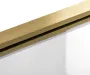 Шторка для ванни REA ELEGANT 70 BRUSHED GOLD постійна — Photo 11