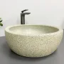 Умивальник (раковина) VBI CORRIDONIA BEIGE STONE MATT накладний — Photo 10