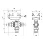 Кран кульовий зонний Icma 3/4&quot; №344 — Photo 4