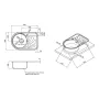 Кухонне миття Qtap 6744L 0,8 мм Micro Decor (QT6744LMICDEC08) — Photo 8
