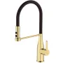 Змішувач для кухні Mixxus Premium Summer 017 BRUSHED GOLD REFL.BLACK (MI6964) — Photo 9