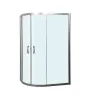 Душовий куточок Bliss Twin Slide 120х80, прозоре скло AM.PM W56G-302U120MT Bliss L — Photo 2
