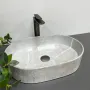 Умивальник (раковина) VBI VERONA 50 GREY STONE GLOSSY накладний — Photo 6
