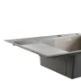 Мийка для кухні інтегрована Lidz Handmade Max 500 H7849L Brushed Steel, 3,0/1,0 мм, крило зліва, збільшена чаша LDH7849LBRU49463 — Photo 15
