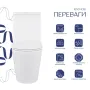 Унітаз підлоговий Qtap Swan Eco Ultra Quiet з сидінням Soft-close 640x360x835 мм QTSWA27W48748 White — Photo 10