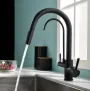 Змішувач для кухні REA ECO FRESH BLACK на дві води на дві води — Photo 10