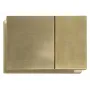 Панель змиву Koer KT-0610-12 240x160x32mm пластикова, квадратна ( матове золото) — Photo 4