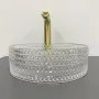 Умивальник (раковина) VBI SEPINO TRANSPARENT накладний — Photo 5